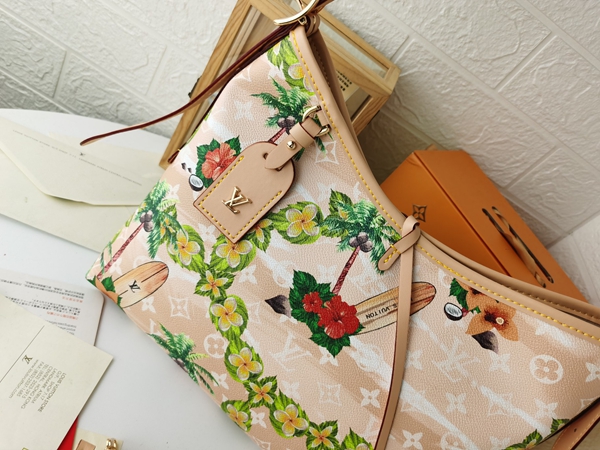 ルイヴィトンバッグ側面デザイン